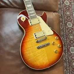 GIBSON TOP LES PAUL STANDARD '50S DOUBLE TROUBLE VINTAGE BOURBON BURST #GG35G