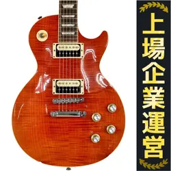 ELECTRIC GUITAR GIBSON 2013 SLASH LES PAUL VERMILLION FLAME TOP S/N 125430405