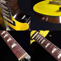 GIBSON TAK MATSUMOTO LES PAUL CANARY YELLOW 1999 USED LIMITED EDITION