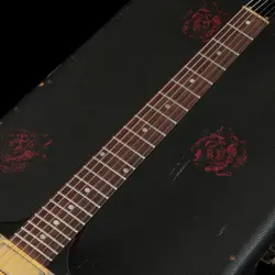 GIBSON 1976 FIREBIRD BICENTENNIAL SUNBURST, TRICOLOR, GOLD HARDWARE, USED