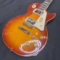 EPIPHONE INSPIRED BY GIBSON LES PAUL STANDARD 50S FIGURED WASHED CHERRY *OH118