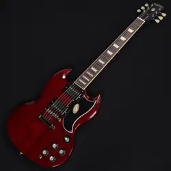 EPIPHONE INSPIRED BY GIBSON SG STANDARD 60S DARK WINE RED S N 25031525727