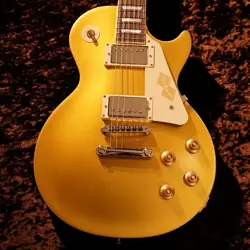 EPIPHONE INSPIRED BY GIBSON CUSTOM 1957 LES PAUL GOLDTOP REISSUE DOUBLE #GG6JV