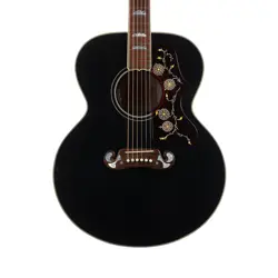 USED GIBSON CUSTOM ELVIS SJ-200 JUMBO EBONY 2024