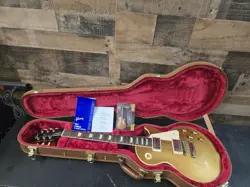 2021 GIBSON LES PAUL STANDARD 1950S GOLD TOP W/OHSC 9.2 LBS