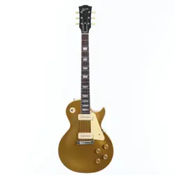 USED GIBSON CUSTOM ML 1954 LES PAUL GOLDTOP REISSUE ULTRA LIGHT AGED DOUBLE GOLD