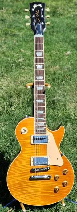 2004 GIBSON LES PAUL STANDARD GUITAR 50S HONEY BURST FINISH VIRTUALLY NEW