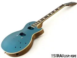 GIBSON USA LES PAUL STANDARD 50S BODY & NECK AMERICAN PLAIN TOP PELHAM BLUE