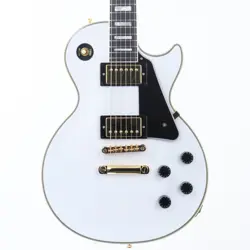EPIPHONE INSPIRED BY GIBSON CUSTOM LES PAUL CUSTOM ALPINE WHITE [SN 23121524157]