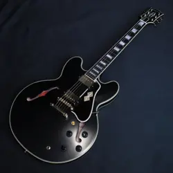 EPIPHONE INSPIRED BY GIBSON CUSTOM 1959 ES 355 EBONY EXCLUSIVE MODEL