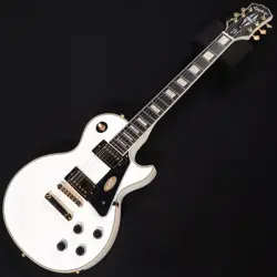 EPIPHONE INSPIRED BY GIBSON LES PAUL CUSTOM ALPINE WHITE S N 24121522821