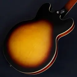 EPIPHONE INSPIRED BY GIBSON CUSTOM 1962 ES 335 REISSUE VINTAGE BURST WEIGHT 3.66