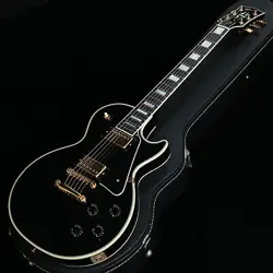 USED GIBSON USA / LES PAUL CUSTOM EBONY 2003 S/N #02193679 ELECTRIC GUITAR