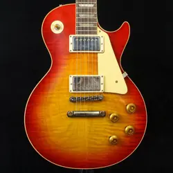 GIBSON CUSTOM SHOP 1959 LES PAUL STANDARD VOS WASH CHERRY SUNBURST USED