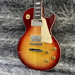 GIBSON LES PAUL STANDARD 50S FIGURED TOP HERITAGE CHERRY SUNBURST HARD CASE