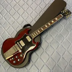 GIBSON SG ANGUS YOUNG SIGNATURE MODEL ELECTRIC GUITAR USED, BLONDE FINISH