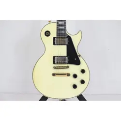 GIBSON LES PAUL CUSTOM ALPINE WHITE 2021 MAHOGANY/MAPLE EBONY HARDTAIL USED