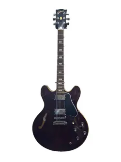 GIBSON ES-335TD SEMI-HOLLOW ELECTRIC GUITAR WALNUT 1978 USED