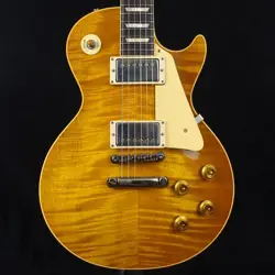 GIBSON CUSTOM 1959 LES PAUL STANDARD REISSUE LEMON BURST VOS USED