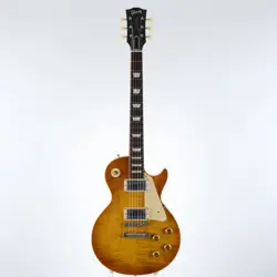 USED GIBSON CUSTOM / HIC 1958 LES PAUL STANDARD HRM VOS DOUBLE DIRTY LEMON 2018