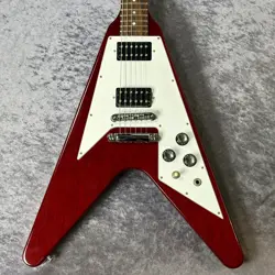 GIBSON 67 FLYING V CHERRY USED ELECTRIC GUITAR  1999
