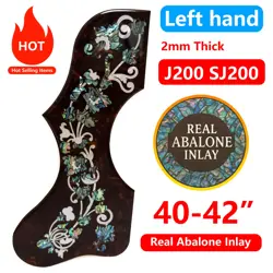 LEFT HAND J200 SJ200 GUITAR PICKGUARD ABALONE SHELL INLAY FOR GIBSON 41-42