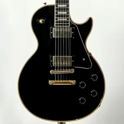 GIBSON LES PAUL CUSTOM -EBONY- 1990 (NO250828)