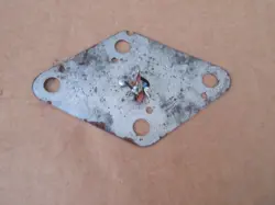 GIBSON LES PAUL GUITAR CONTROL CAVITY MOUNTING PLATE FOR POTS