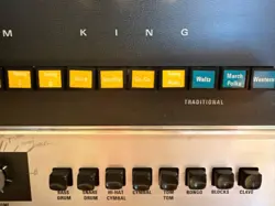 TIME CAPSULE!!  GIBSON MAESTRO RHYTHM KING MRK-2 SOUND SYSTEM DRUM MACHINE