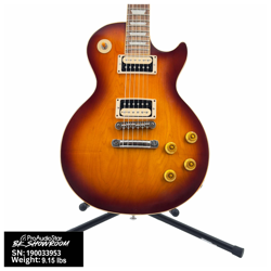 USED GIBSON 2013 LES PAUL CLASSIC SATIN - ICED TEA W/OHSC