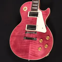 GIBSON LES PAUL STANDARD 50S FIGURED TOP TRANSLUCENT FUCHSIA [CUSTOM #GG5UJ