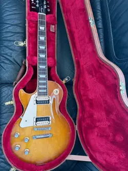 GIBSON LES PAUL CLASSIC LEFT-HANDED ELECTRIC GUITAR SUNBURST WITH HARD CASE