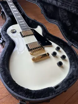 2016 GIBSON LES PAUL CUSTOM LITE 4 KNOB - ALPINE WHITE