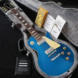 USED GIBSON CUSTOM SHOP / 1968 LES PAUL STANDARD VOS BLUE SPARKLE 2020 000408