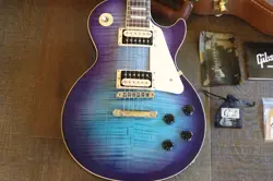 2020 GIBSON LES PAUL TRADITIONAL PRO V ELECTRIC GUITAR BLUEBERRY BURST + OHSC