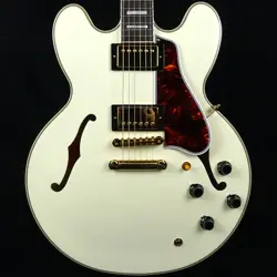 EPIPHONE INSPIRED BY GIBSON CUSTOM 1959 ES-355 CLASSIC WHITE #GG8IC