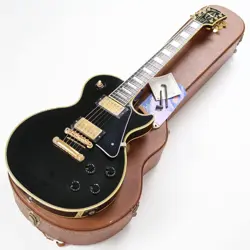 GIBSON LES PAUL CUSTOM EBONY BLACK BEAUTY 1992 57 CLASSIC PRE-HISTORIC *NZ768
