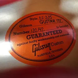 GIBSON ES335