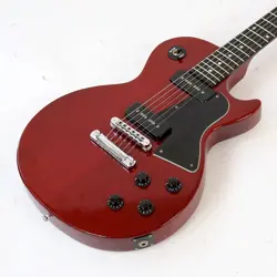 GIBSON LES PAUL JUNIOR SPECIAL SINGLE CUTAWAY USED EBONY W/HARD CASE