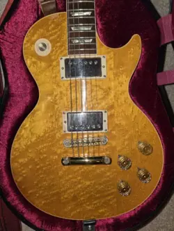 1993 GIBSON LES PAUL CLASSIC PLUS BIRDSEYE, USA, SEE PICS, PLAYS BEAUTIFULLY!