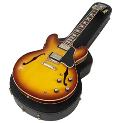 ELECTRIC GUITAR GIBSON CUSTOM SHOP ES-335 1963 BLOCK ICE TEA BURST VOS 2010 MADE