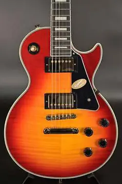 EPIPHONE INSPIRED BY GIBSON LES PAUL CUSTOM FIGURED HERITAGE CHERRY SUNBURST