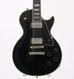 USED GIBSON LES PAUL CUSTOM EBONY 2000 4.46KG SERIAL NUMBER: 02420406 GUITAR