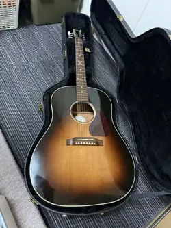 GIBSON J-45 STANDARD ACOUSTIC GUITAR HARD CASE 2017 MODEL