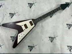 2006 GIBSON FLYING V ELECTRIC GUITAR HUSK FADED CHERRY