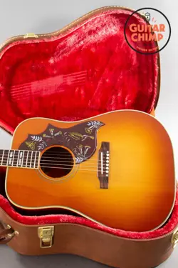 2021 GIBSON HUMMINGBIRD ORIGINAL – HERITAGE CHERRY SUNBURST, LR BAGGS, OHSC