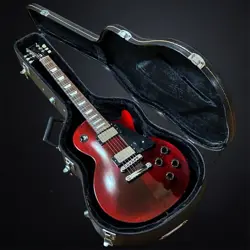 ELECTRIC GUITAR GIBSON LES PAUL STUDIO WINE RED 2001 MADE IN USA WITH HARD CASE