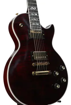 SOLIDBODY ELECTRIC GUITAR GIBSON LES PAUL SUPREME ELECTRIC GUITAR - WINE RED