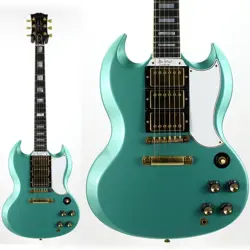 2000 GIBSON CUSTOM SHOP 1961 LES PAUL SG CUSTOM INVERNESS GREEN UNPLAYED | 3