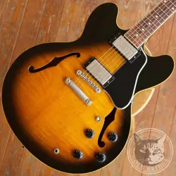 GIBSON ES-335 DOT REISSUE VINTAGE SUNBURST USED ELECTRIC GUITAR  1997
